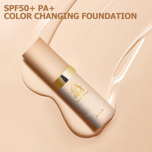 4-in-1 Concealer Foundation Nourishing Moisturizing Not Easy To Take Off Liquid Foundation